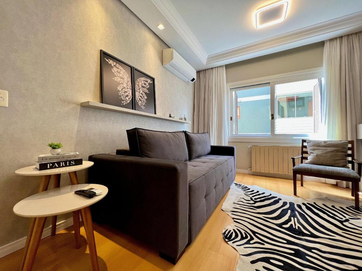 Apartamento Palladio 1Dorm Centro By Achei กรามาโด ภายนอก รูปภาพ