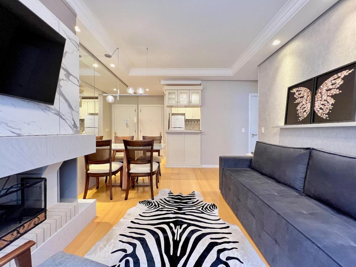 Apartamento Palladio 1Dorm Centro By Achei กรามาโด ภายนอก รูปภาพ
