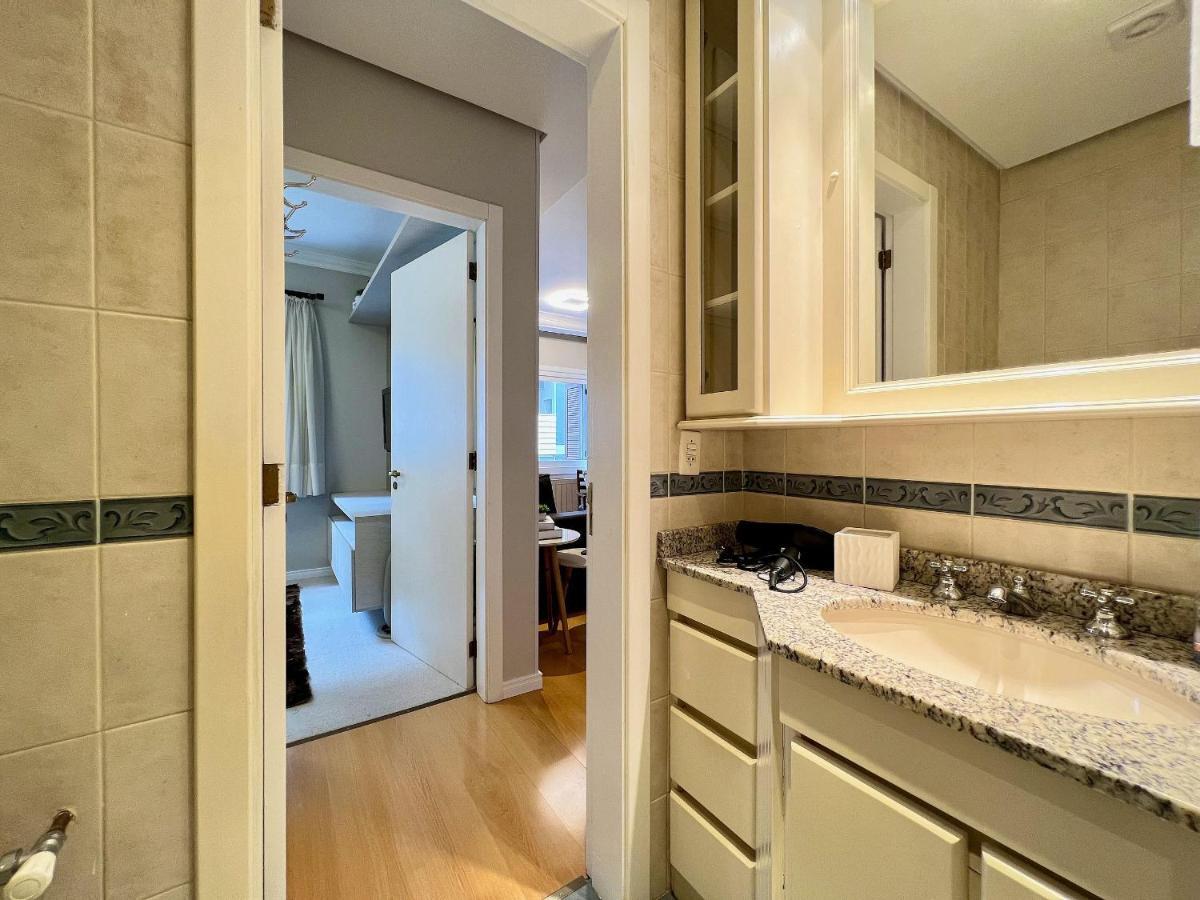 Apartamento Palladio 1Dorm Centro By Achei กรามาโด ภายนอก รูปภาพ