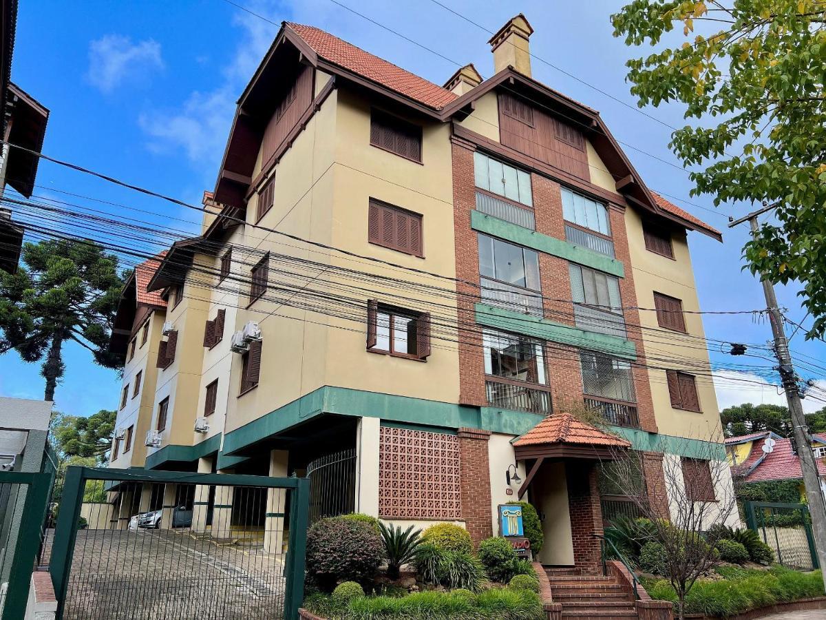 Apartamento Palladio 1Dorm Centro By Achei กรามาโด ภายนอก รูปภาพ