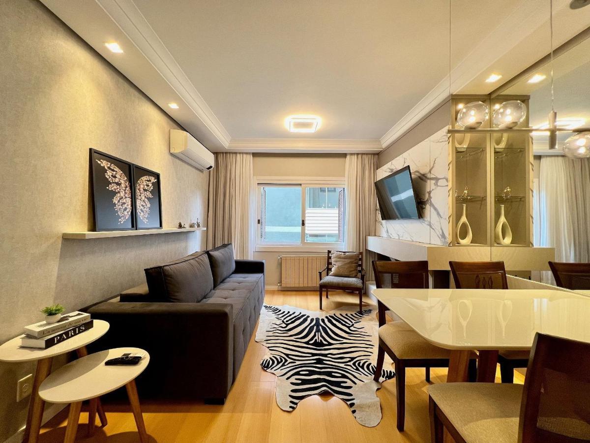 Apartamento Palladio 1Dorm Centro By Achei กรามาโด ภายนอก รูปภาพ